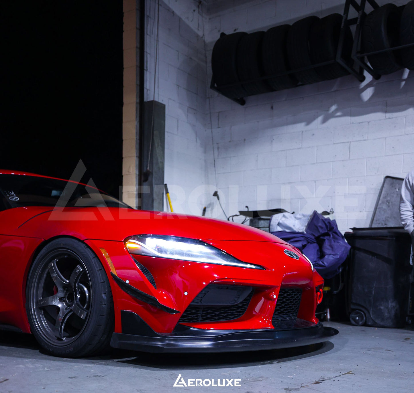 AeroLuxe ALX Design GR Supra Spec-GT4 Polyurethane Front Lip