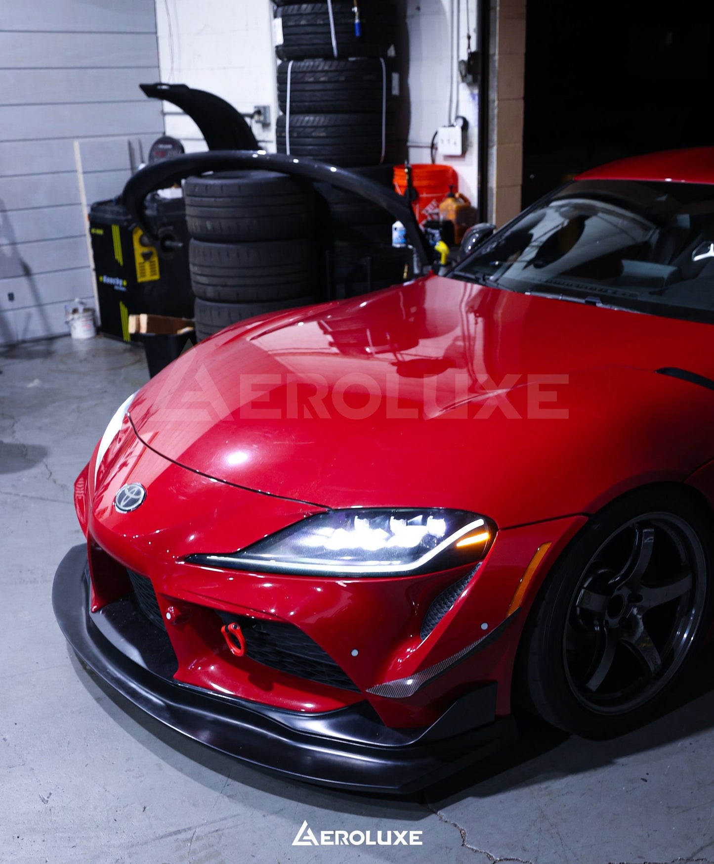 AeroLuxe ALX Design GR Supra Spec-GT4 Polyurethane Front Lip