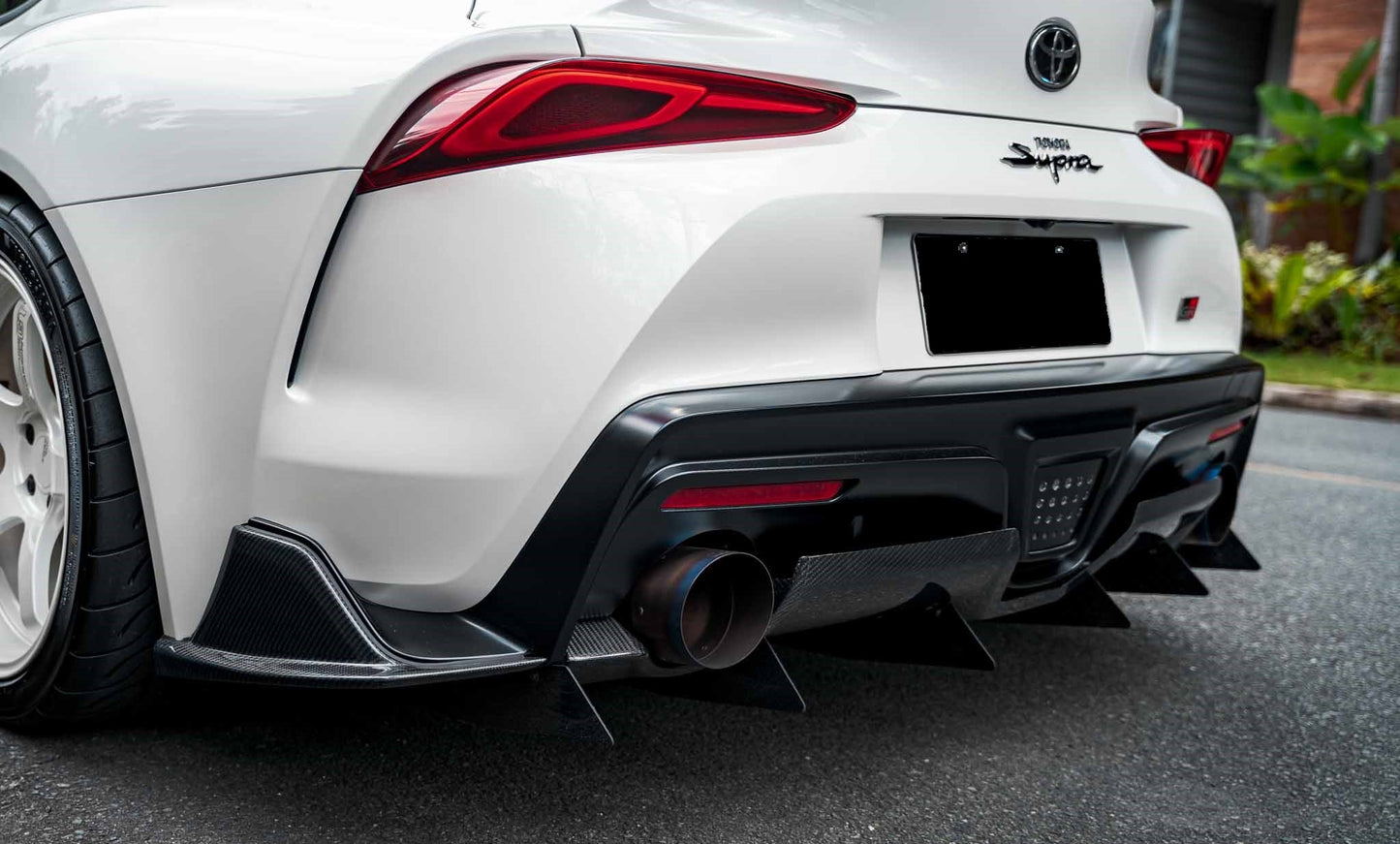 AeroLuxe MKV Supra Spec-VRS Carbon Fiber Rear Diffuser