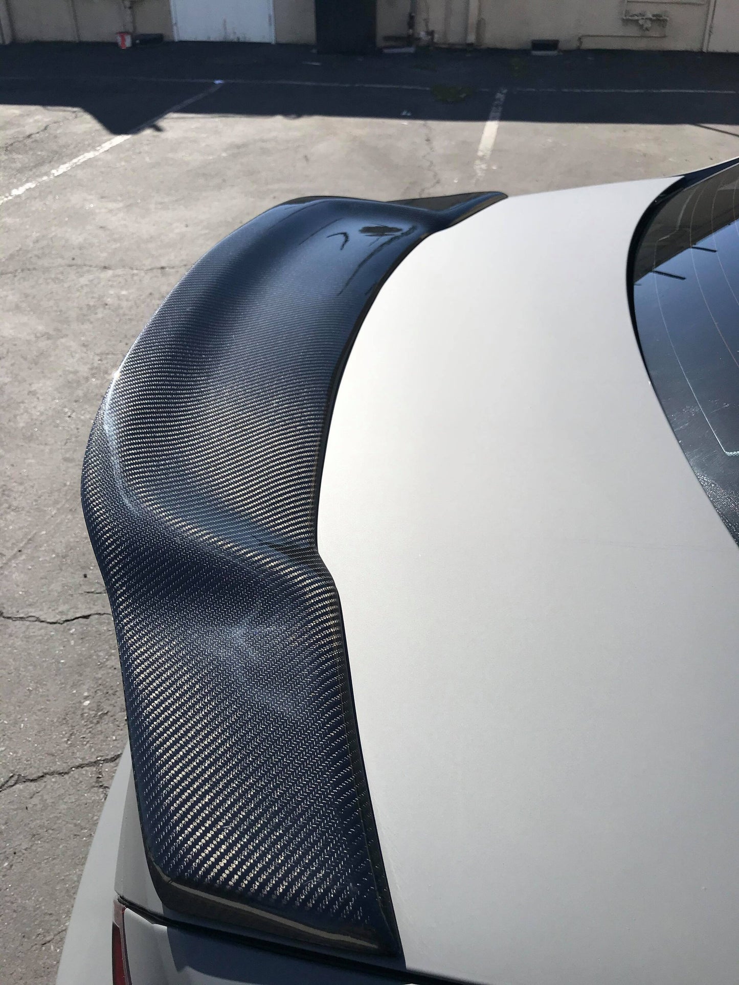 AeroLuxe Mercedes Benz W204 C-class Spec-V Carbon Fiber Spoiler