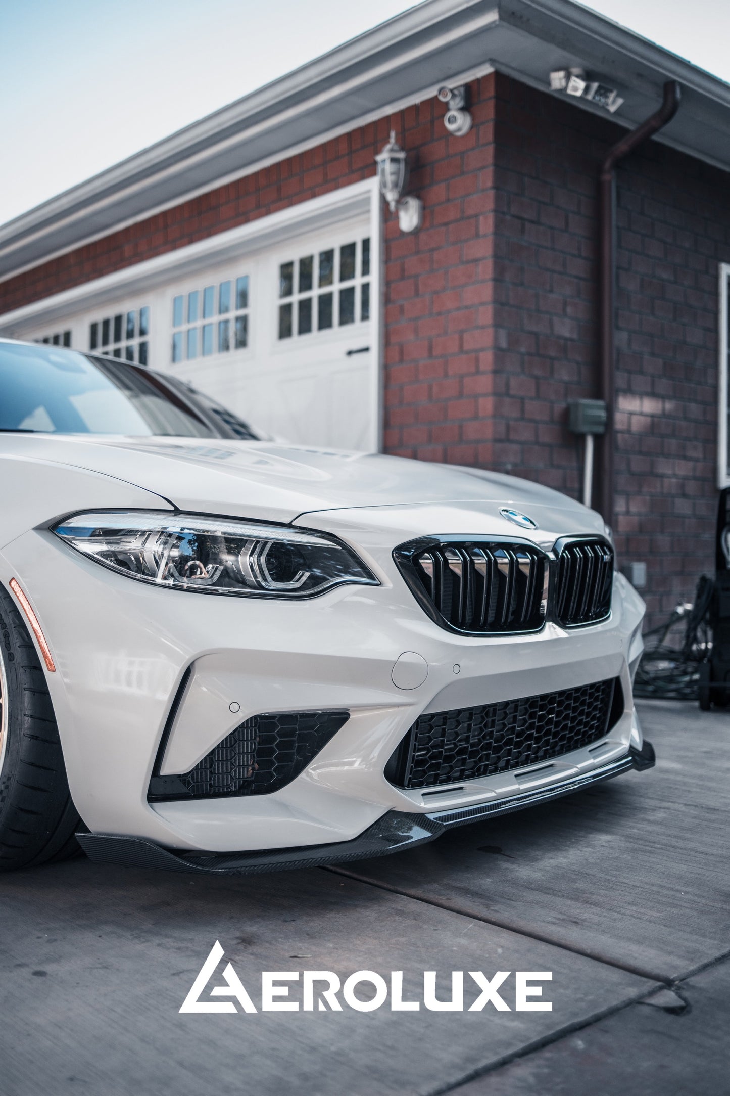 AeroLuxe BMW F87 M2C Spec-CS Carbon Fiber Front Lip