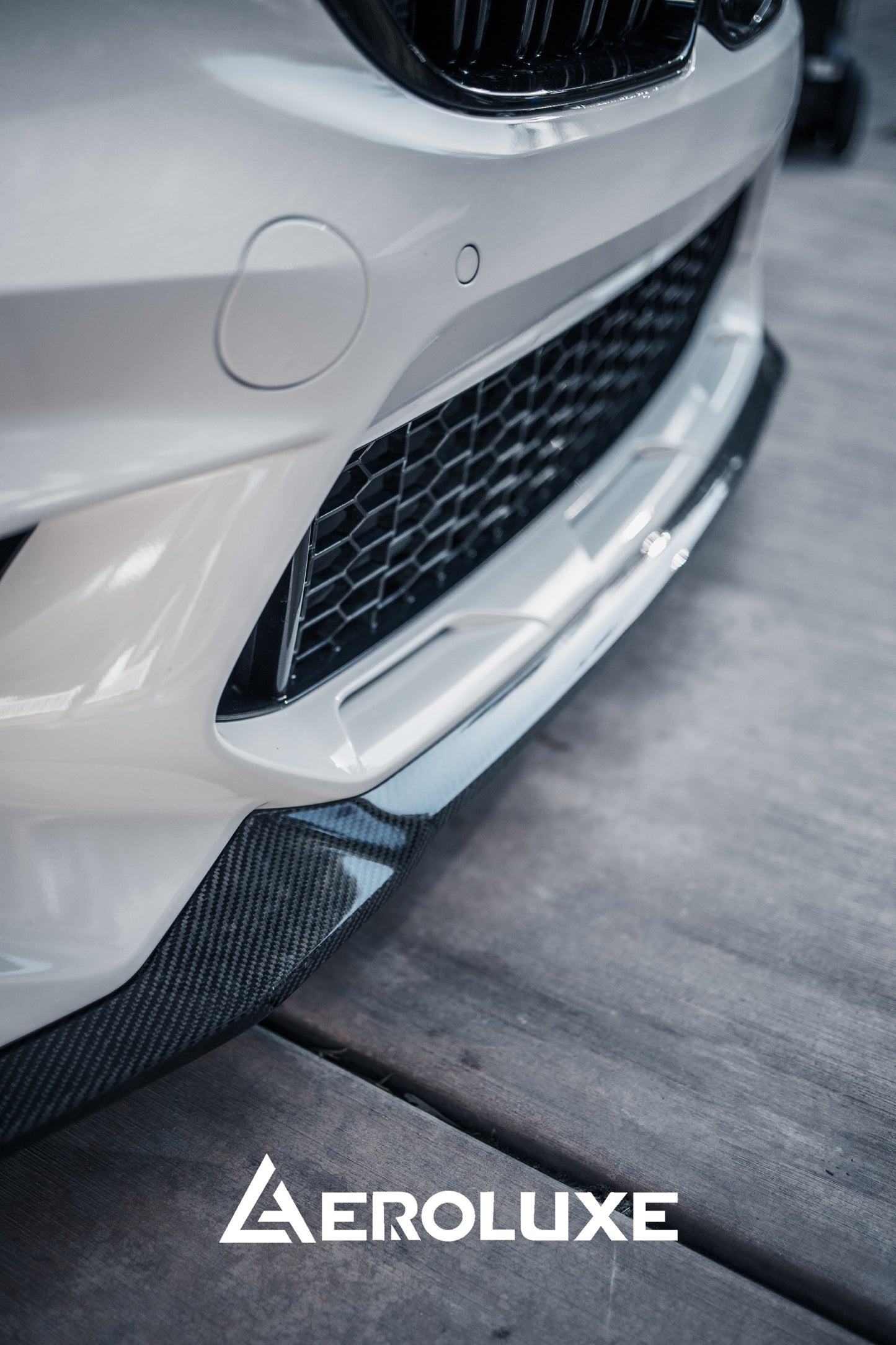 AeroLuxe BMW F87 M2C Spec-CS Carbon Fiber Front Lip