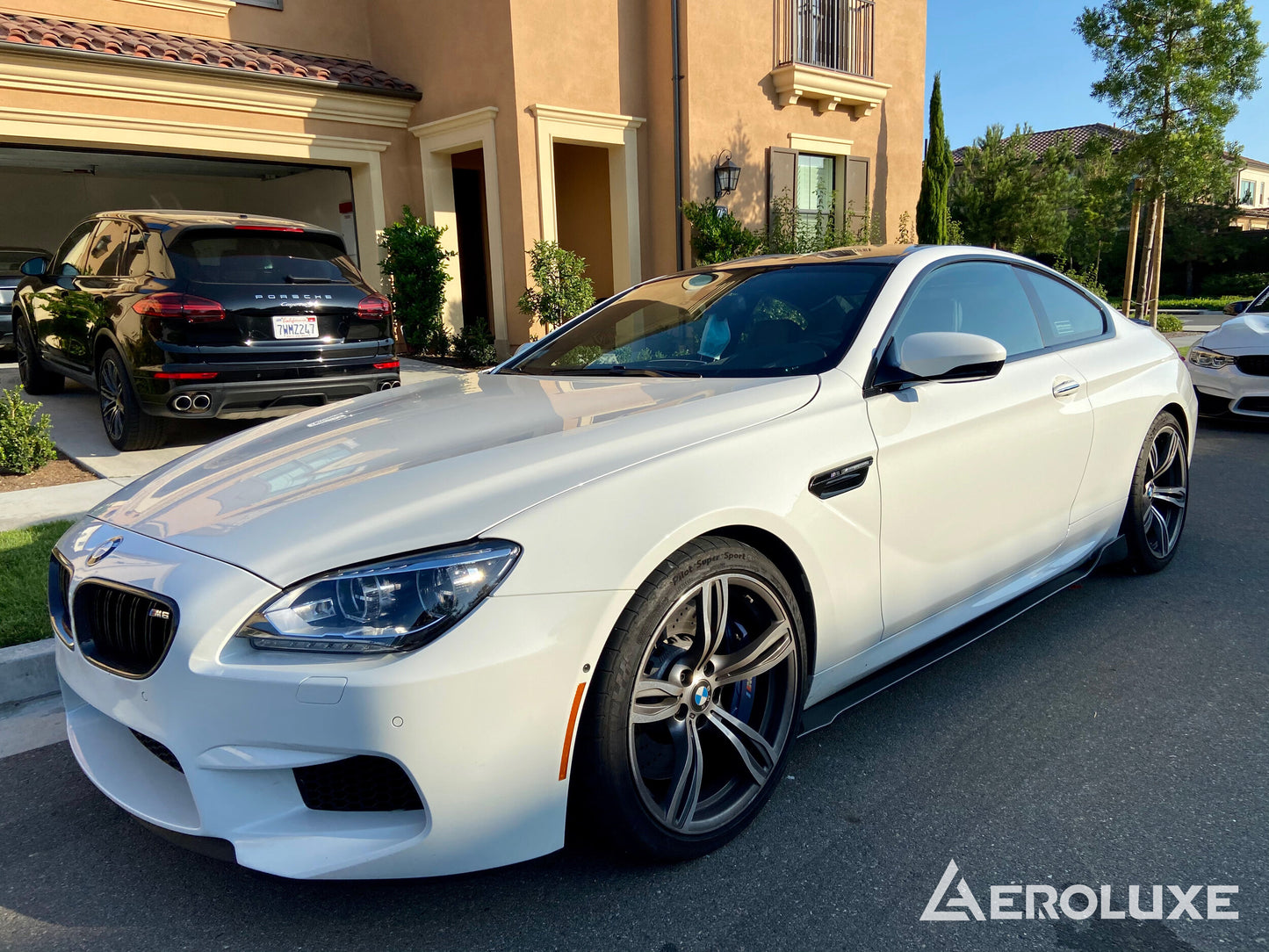 AeroLuxe BMW M6 Spec-M Carbon Fiber Side Skirt Extension