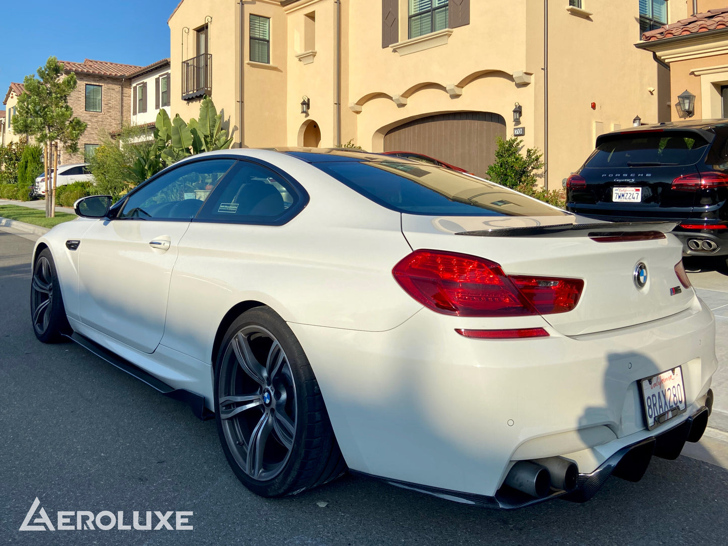 AeroLuxe BMW M6 Spec-M Carbon Fiber Side Skirt Extension