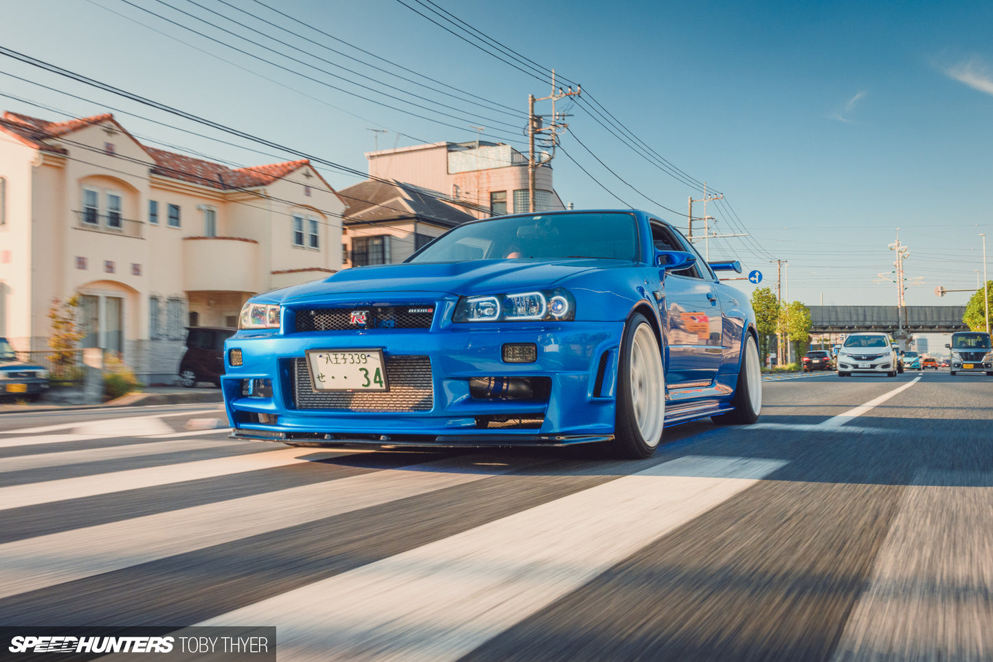 AeroLuxe R34 GTR Spec-N Front Splitter