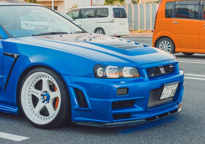 AeroLuxe R34 GTR Spec-N Front Splitter