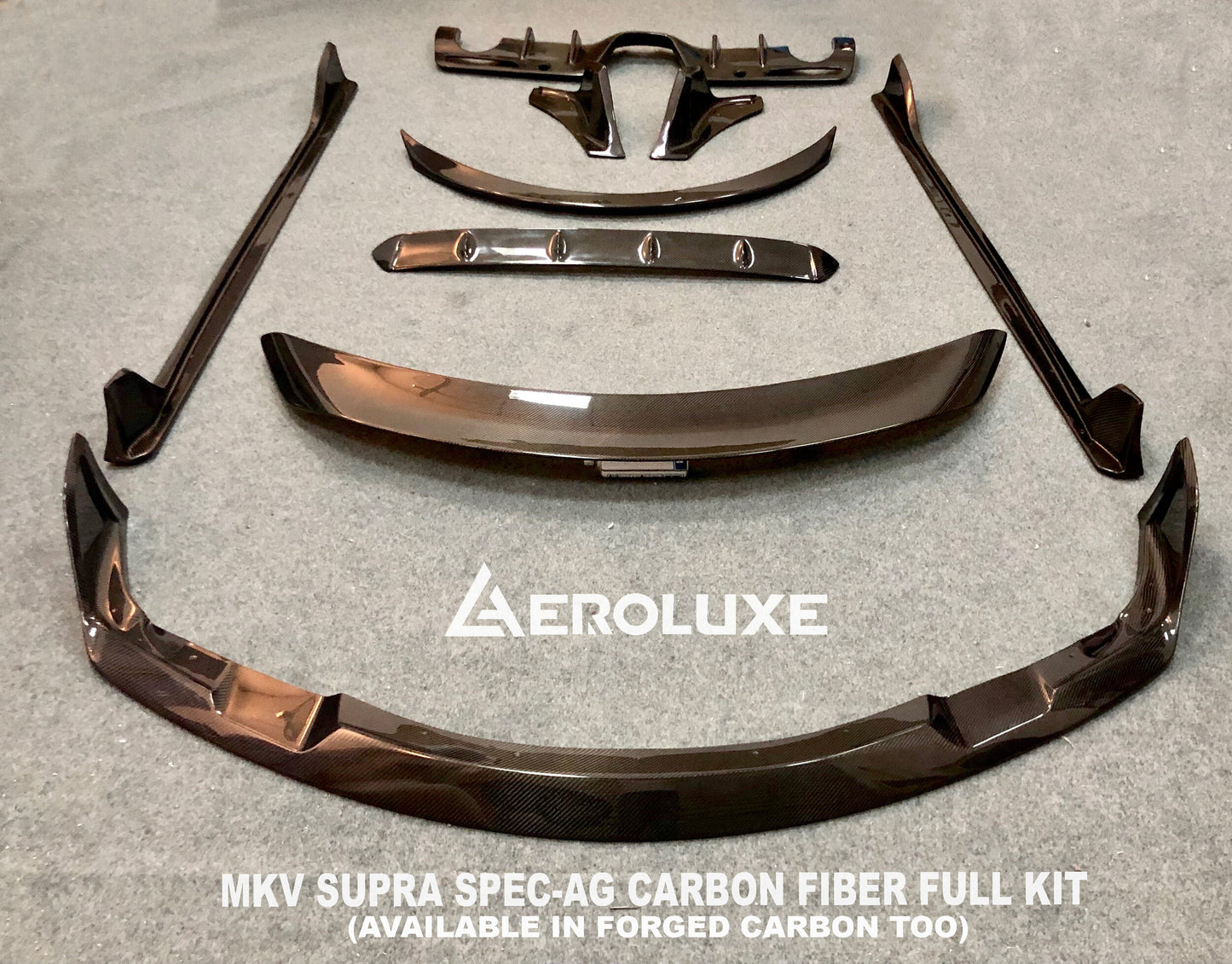 AeroLuxe MkV Supra Spec-AG Carbon Fiber Full Kit