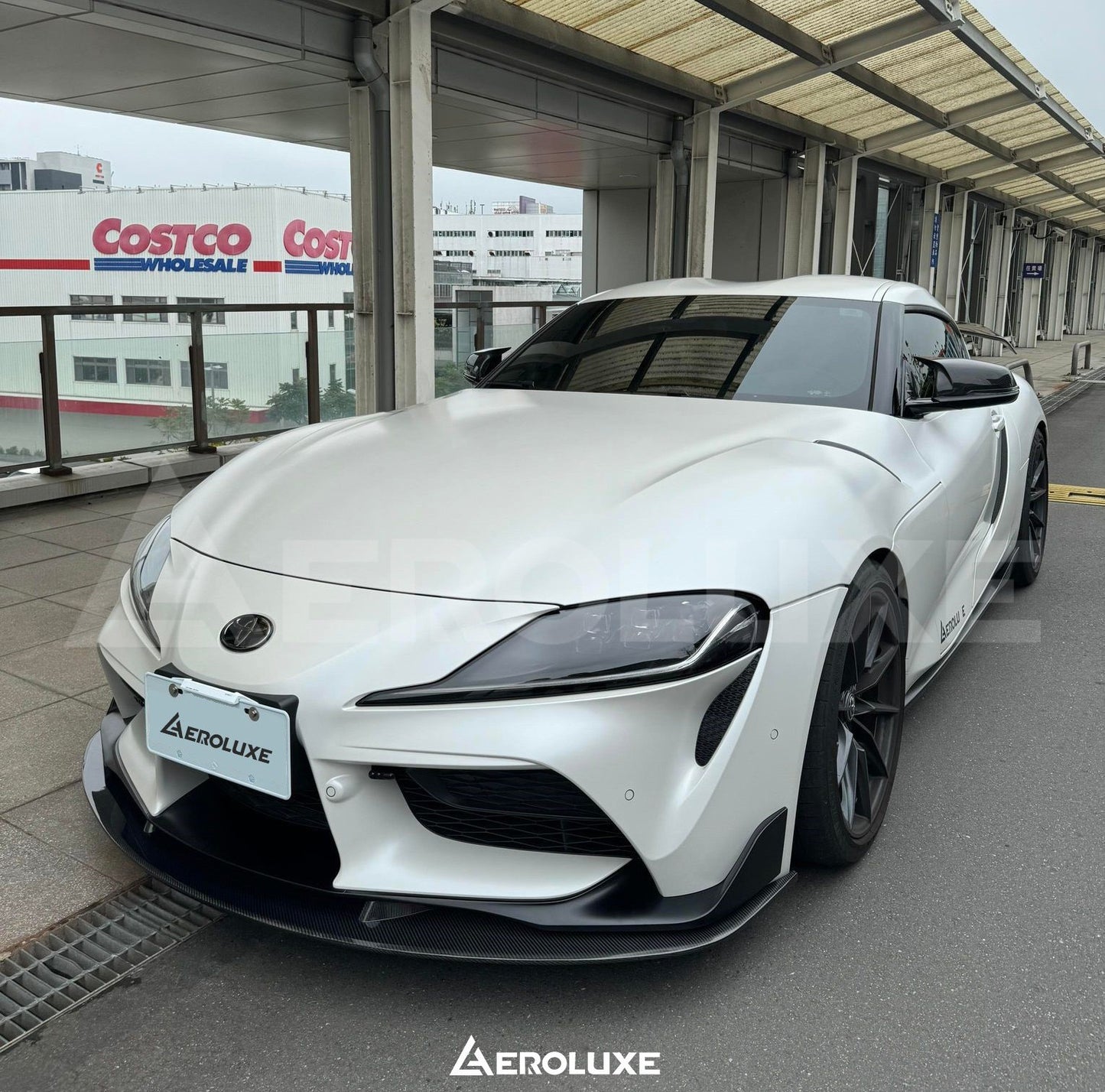 AeroLuxe GR Supra Spec-AS Carbon Fiber Front Lip