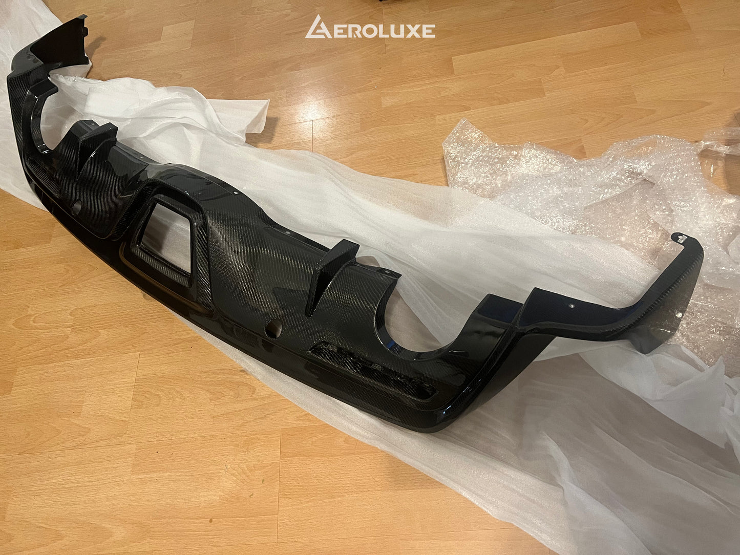 AeroLuxe MkV Supra Spec-GR Carbon Fiber Rear Diffuser