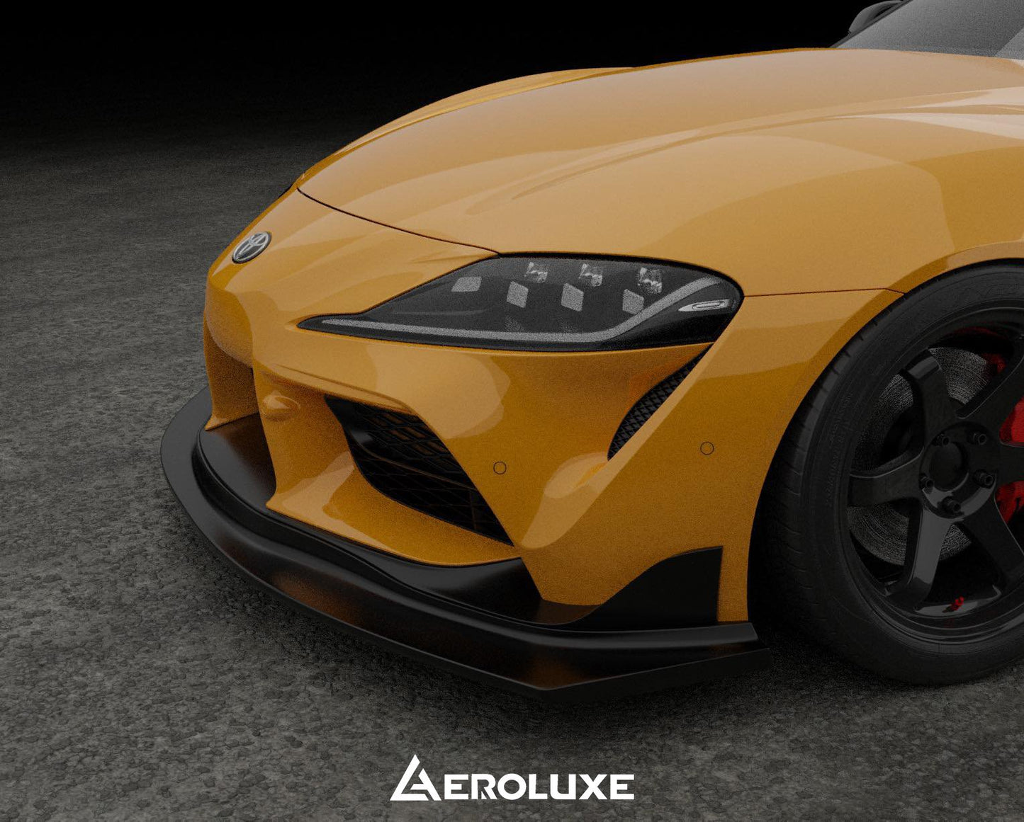 AeroLuxe ALX Design GR Supra Spec-GT4 Polyurethane Front Lip