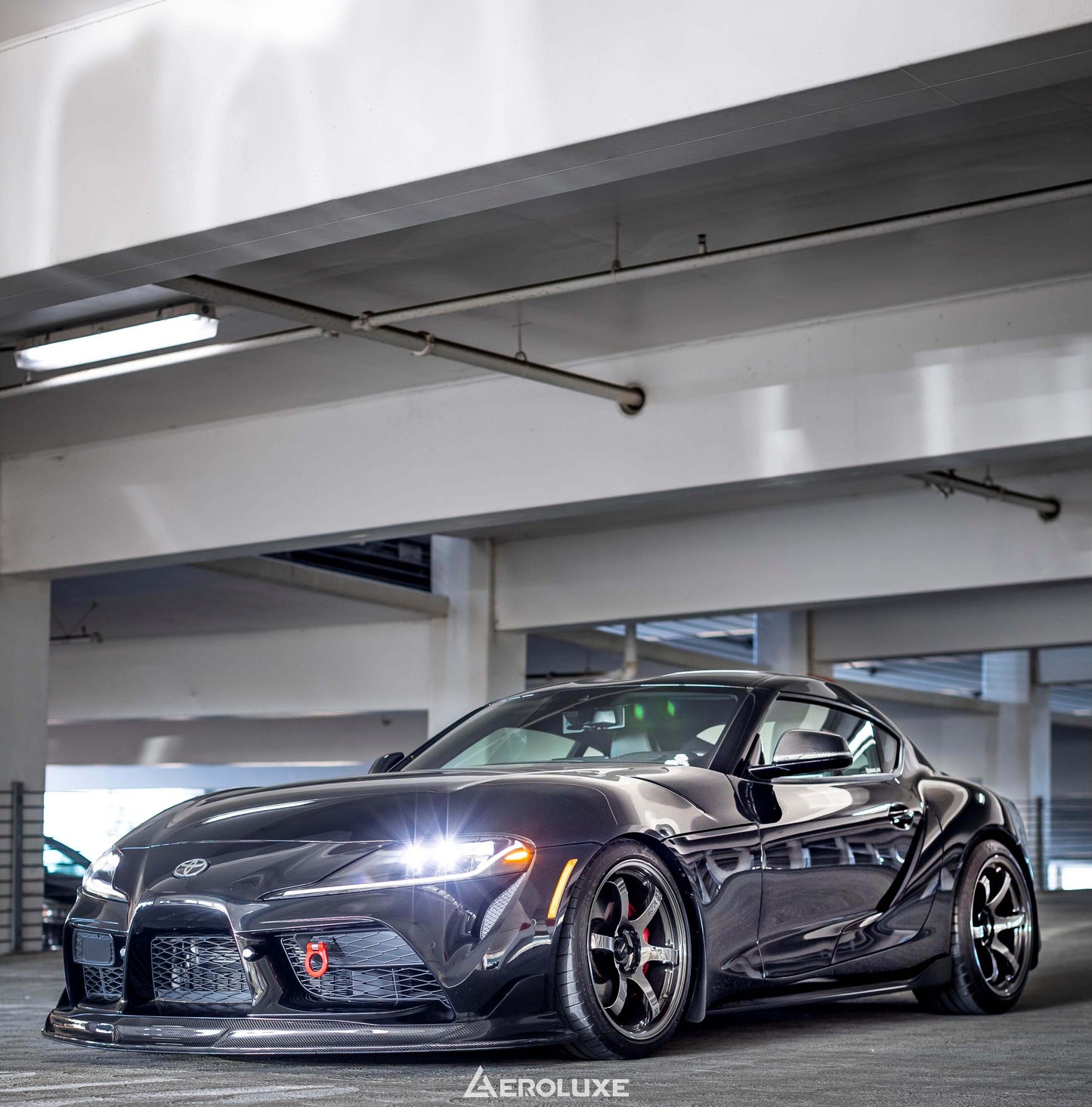 AeroLuxe MkV Supra Spec-HT Carbon Fiber Front Lip