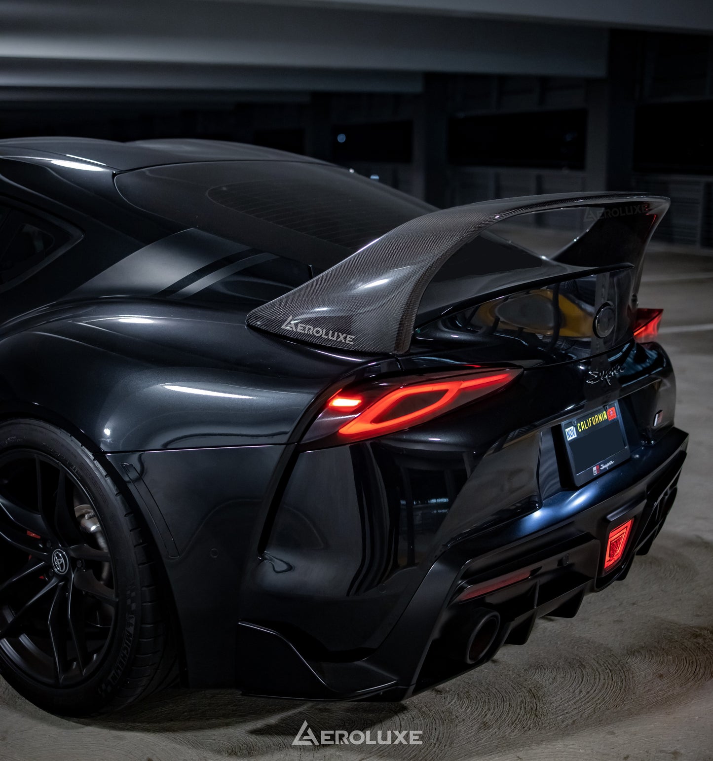 AeroLuxe MkV Supra Spec-HT Carbon Fiber Rear Wing