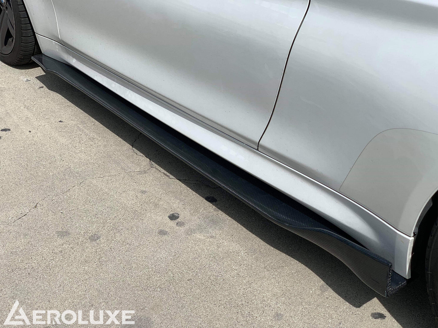 AeroLuxe BMW F3X/F8X Spec-M Carbon Fiber SideSkirt Extension