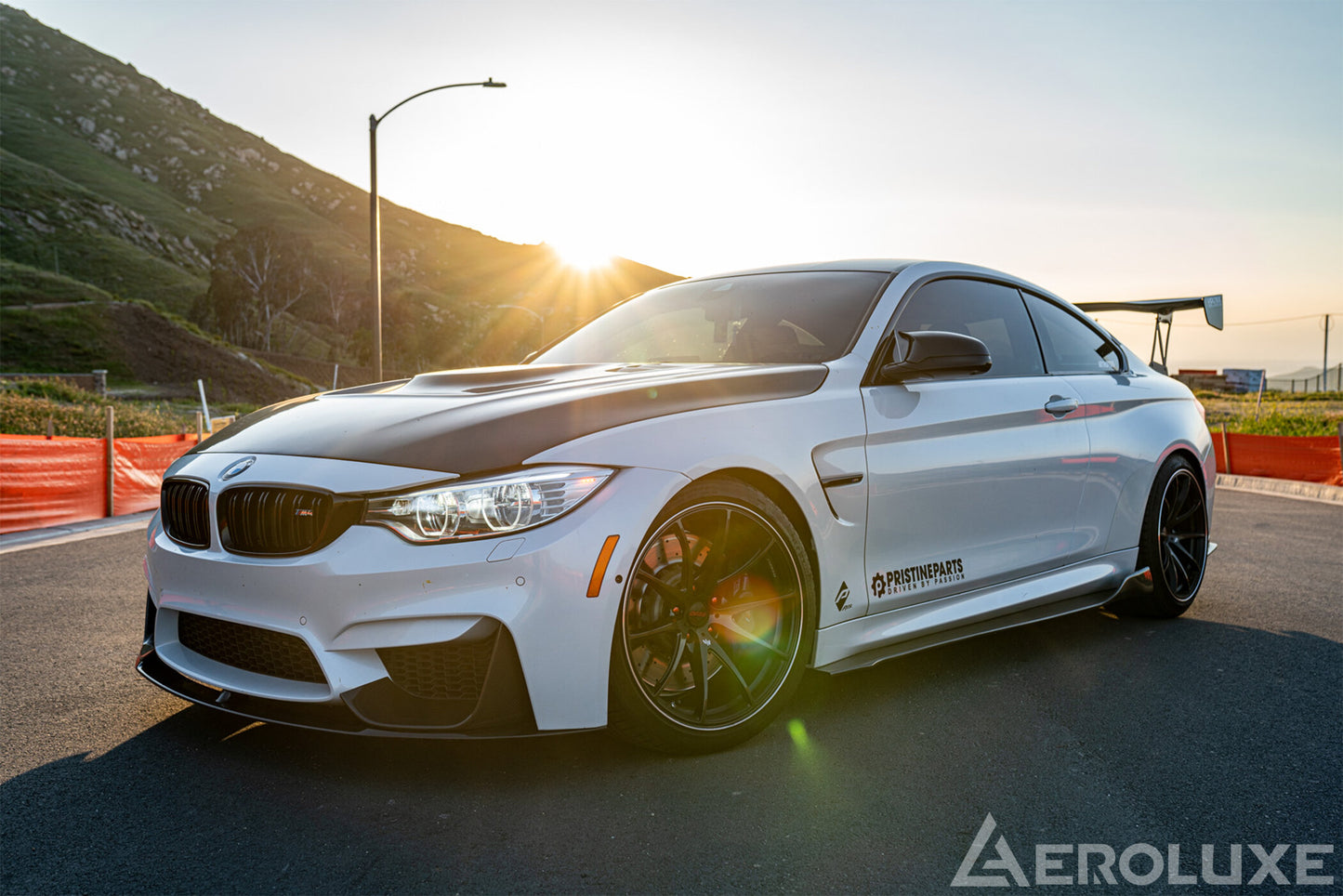 AeroLuxe BMW F3X/F8X Spec-M Carbon Fiber SideSkirt Extension