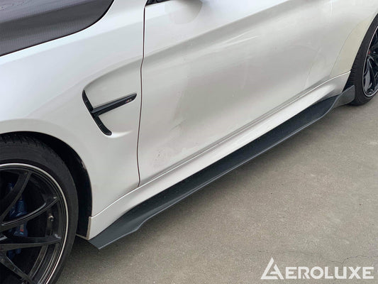 AeroLuxe BMW F3X/F8X Spec-M Carbon Fiber SideSkirt Extension