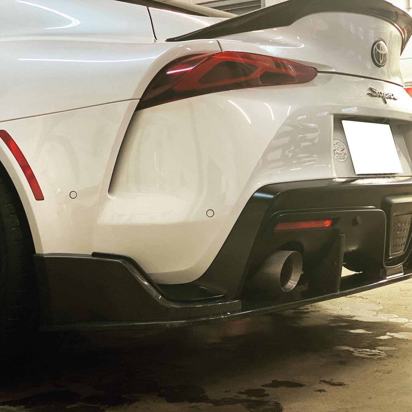 AeroLuxe MkV Supra Spec-VA 5PCS Carbon Fiber Rear Diffuser