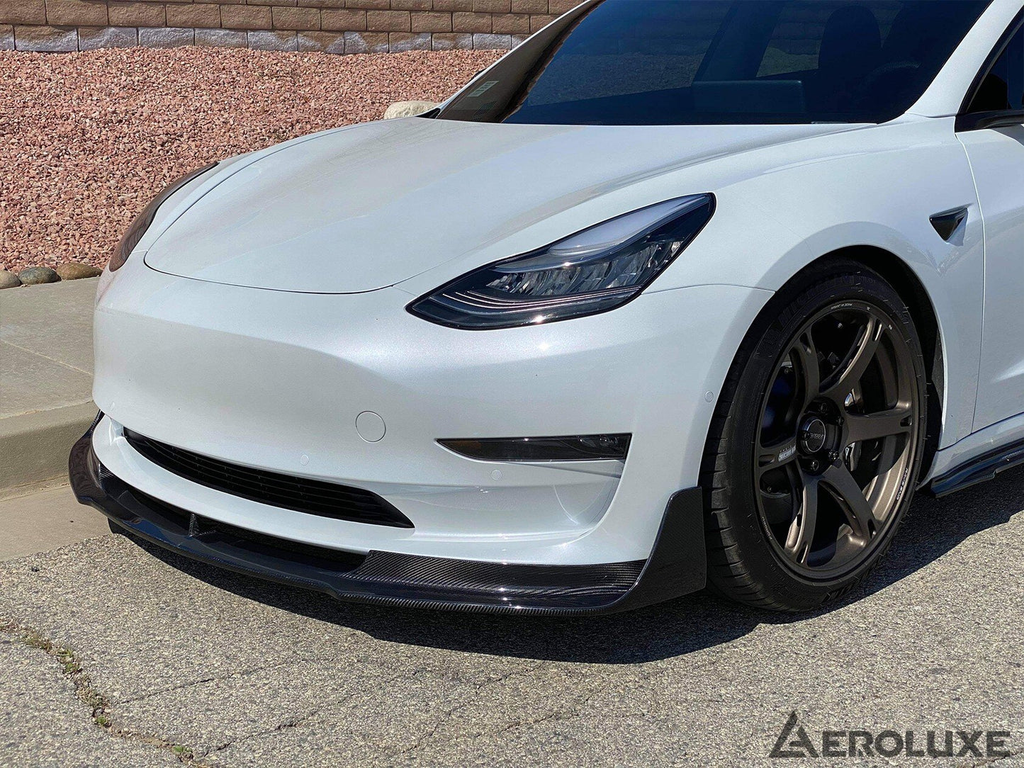 AeroLuxe Tesla Model 3 Spec-V Carbon Fiber Full Aerodynamics Kits