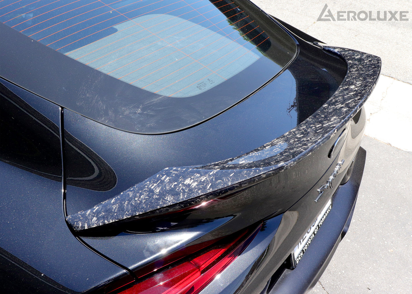 AeroLuxe MkV Supra Spec-TRD Forged Carbon Trunk Spoiler