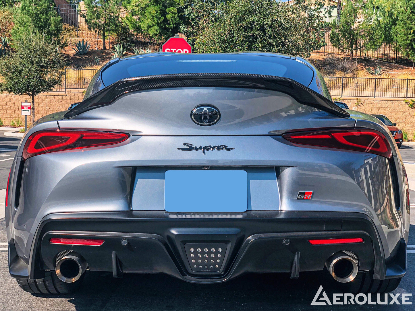 AeroLuxe MkV Supra Spec-TRD Carbon Fiber Trunk Spoiler