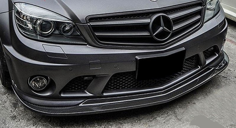 AeroLuxe Mercedes Benz 08-11 W204 C63 AMG Spec-AK Carbon Fiber Front Lip