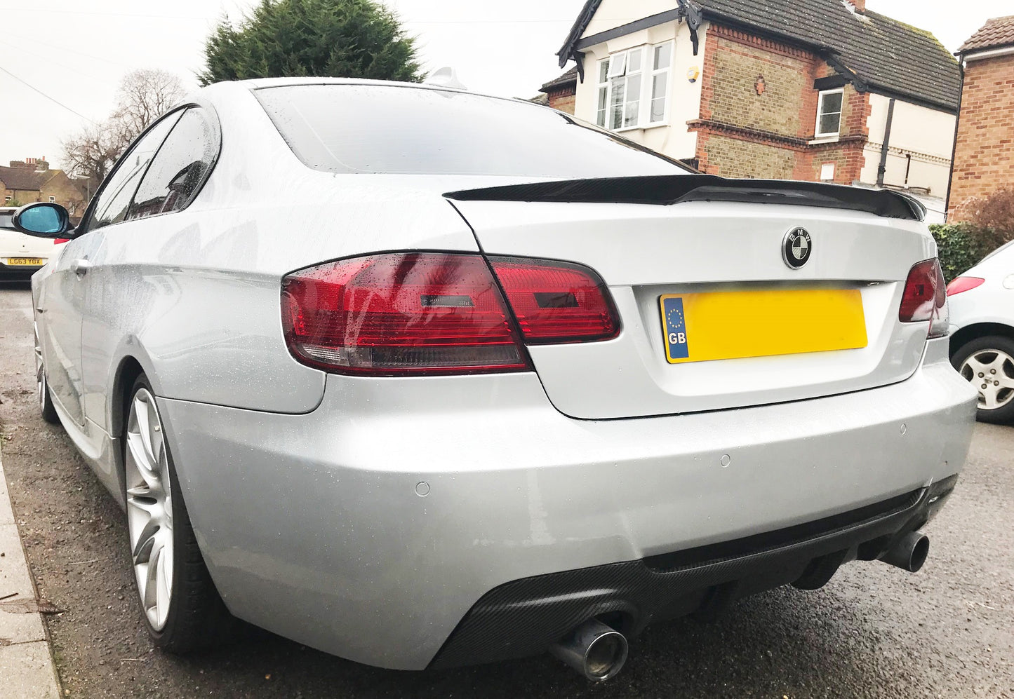 AeroLuxe BMW E92 Spec-V Carbon Fiber Trunk Spoiler