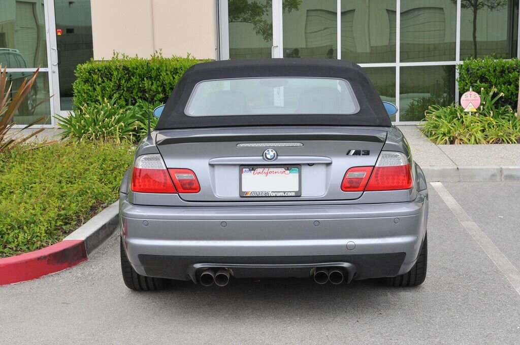 AeroLuxe BMW E46 M3 Spec-CSL Carbon Fiber Rear Diffuser