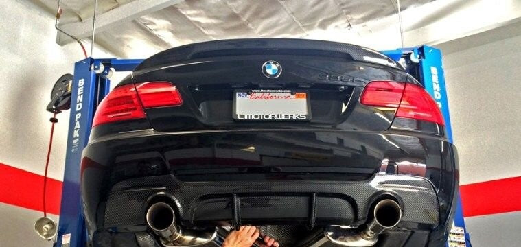 AeroLuxe BMW E9X Spec-MT Carbon Fiber Rear Diffuser